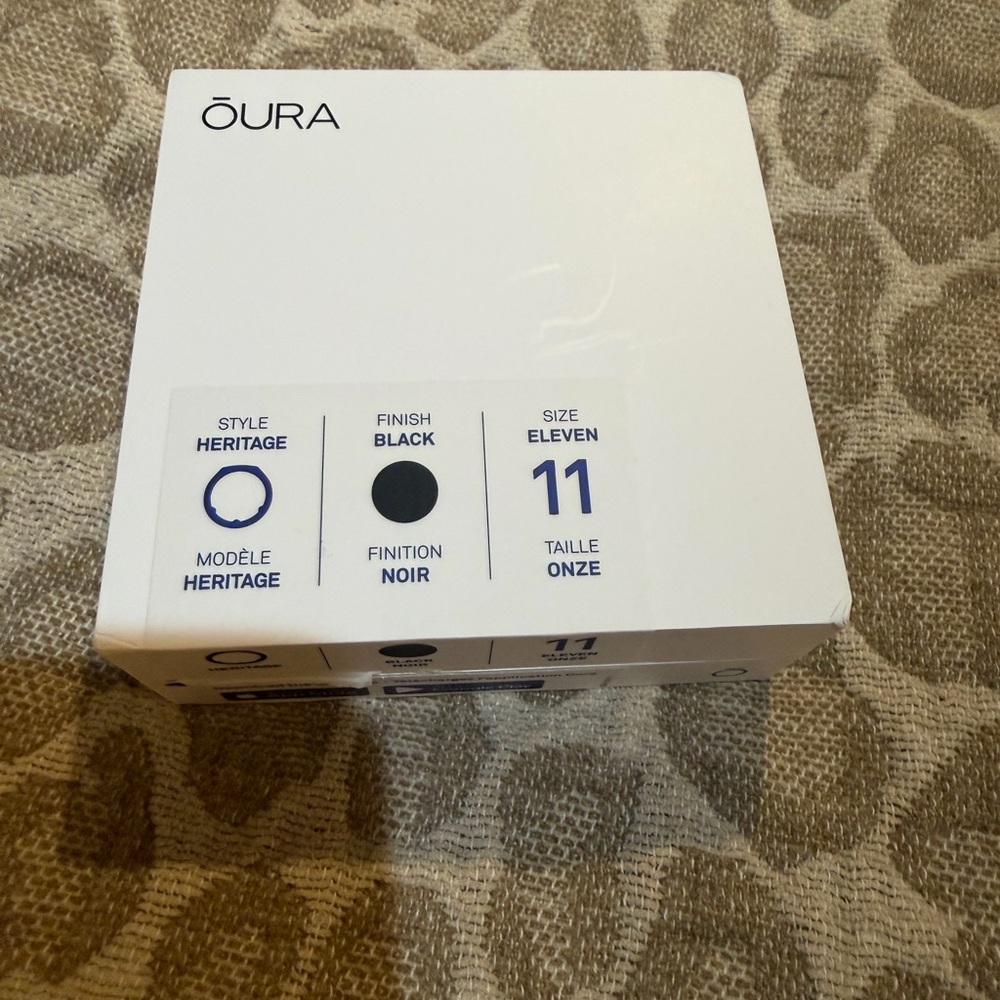 Oura Ring - Black Size 11